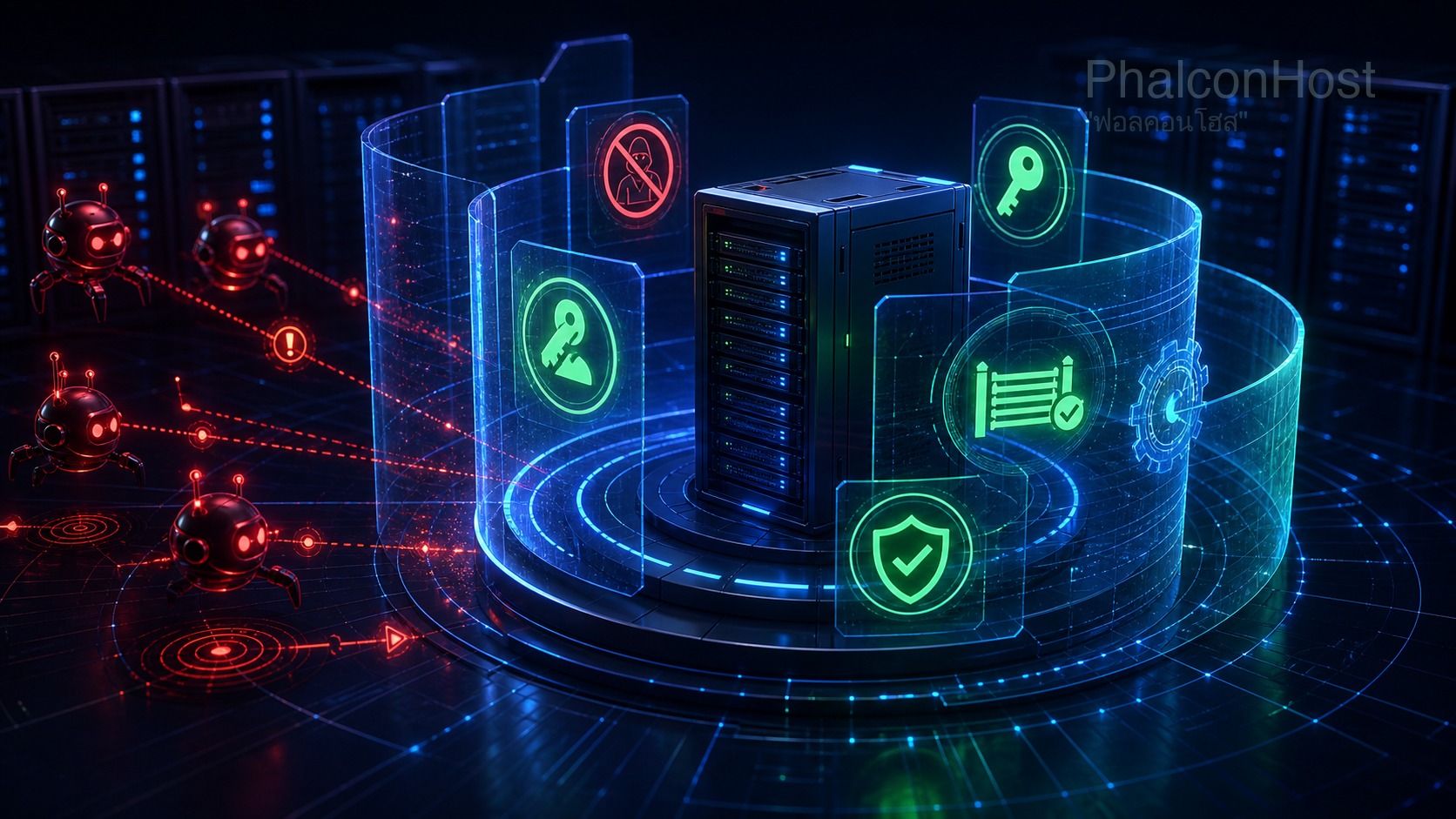 ภาพประกอบบทความ เพิ่งได้ VPS มา? เปิด log ปุ๊บมีบอตลอง login SSH แล้ว - ชุด hardening SSH ที่ต้องทำ "วันแรก" ก่อนบอตทั้งอินเทอร์เน็ตจะเจอคุณ