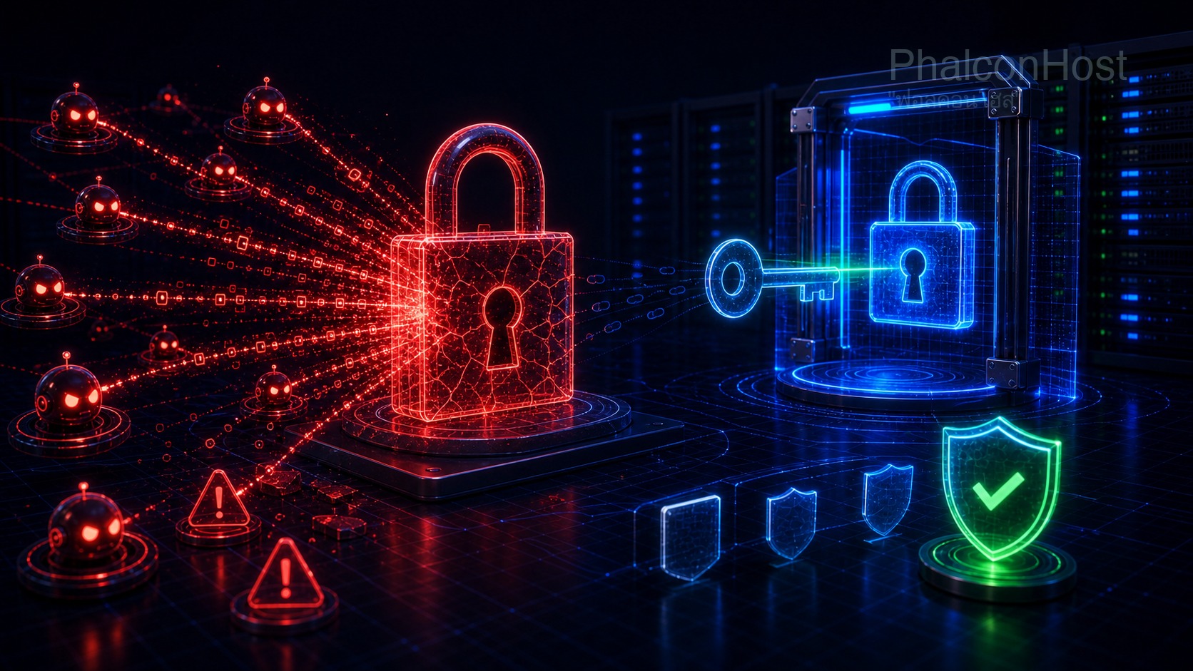 ภาพประกอบหัวข้อ รหัสผ่าน login SSH มันอ่อนตรงไหน (ทำไมบอตถึงชอบ) เกี่ยวกับการใช้ SSH key แทนรหัสผ่านเพื่อลด brute force